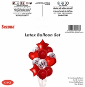 Balony Serce 12szt