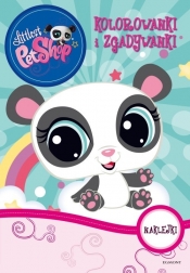 Littlest Pet Shops Kolorowanki i zgadywanki z naklejkami (50765) - <br />