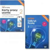 Pakiet NOWE Odkryć fizykę 2. Podręcznik i karty pracy ucznia z dziennikiem laboratoryjnym - Marcin Braun, Weronika Śliwa, Bartłomiej Piotrowski