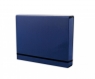 Teczka A4 lux na gumkę ciemnoniebieska PENMATE