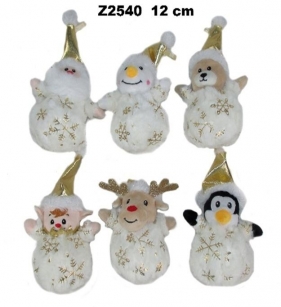 Bałwan Zwierzęta 12cm MIX