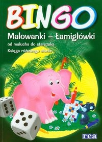 Bingo Malowanki Łamigłówki od malucha do starszaka