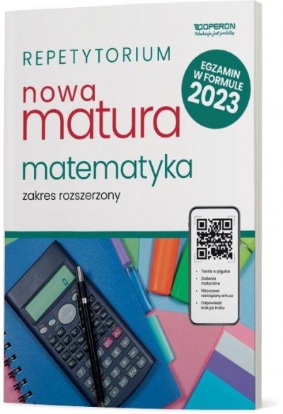 Matura 2023. Matematyka. Repetytorium, zakres rozszerzony