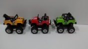 Auto metal Jeeps 8cm Road na resorach