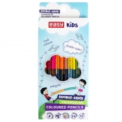 Kredki EASY Kids dwustronne, 12 szt./24 kolory (928476)