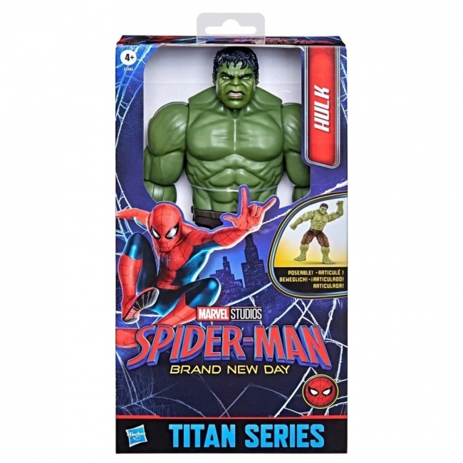 <img src='https://webimage.pl/pics/765/5/d5010996385765.jpg' style='height:440px' /> Spider-Man Titan Deluxe Hulk