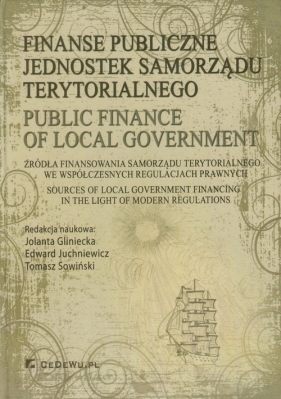 Finanse publiczne jednostek samorządu terytorialnego - <br />