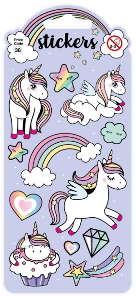 Naklejki pop-up - Unicorn
