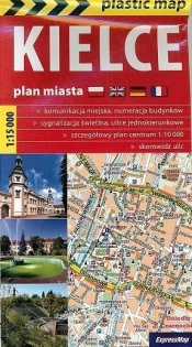 Kielce plan miasta 1:15000