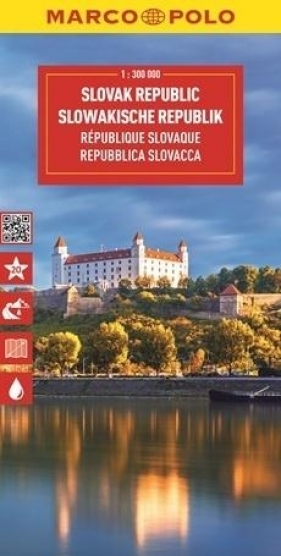 Mapa drogowa Słowacja 1:300 000 - Opracowanie zbiorowe