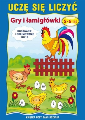 Uczę się liczyć Gry i łamigłówki 5-6 lat - Katarzyna Kojtka, Guzowska Beata