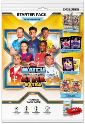 Match Attax Extra 2025/26 Starter pack