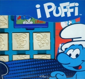 Pieczątki w walizce Smerfy