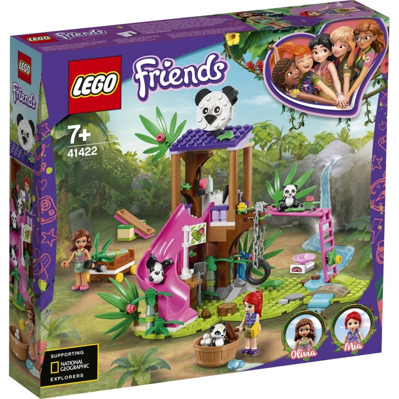 Lego Friends: Domek pand na drzewie (41422) (Uszkodzone opakowanie)