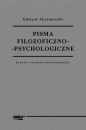 Pisma filozoficzno-psychologiczne - Edward Abramowski