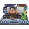 Zestaw figurek Minecraft Legends Creeper vs Piglin (GYR98/GYR99)od 6 lat