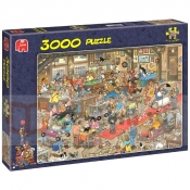 Puzzle 3000: Jan van Haasteren - Na pokazie psów (13076)