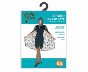 Peleryna z kapturem dla dorosłych Pajęczyna r.uniw