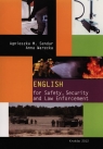 English for Safety Security and Law Enforcemet  Sendur Agnieszka M, Warecka Anna