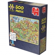 Puzzle 500: Jan van Haasteren - Piłka nożna (17276)