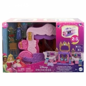 Zestaw figurek Księżniczka Disneya Karoca-Zamek 2w1 (HWX17)