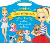 Mali przyjaciele. Naklejki, kolorowanki, zadania - Opracowanie zbiorowe