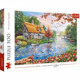 Puzzle 500 elementów Cicha przystań (37476)