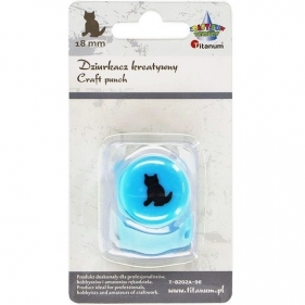 Dziurkacz kreatywny 18mm - kot (380043)