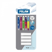 Gumki zapasowe MILAN do ołówków CAPSULE i COMPACT, 4 szt. (BTM10299)