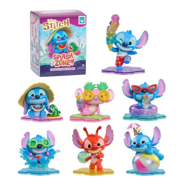 Stitch Pool Party Figurka Kolekcjonerska MIX