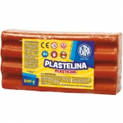 Plastelina Astra, 500 g - czerwona (303117006)