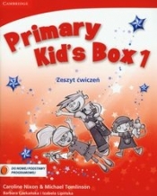 Primary Kid's Box 1. Zeszyt ćwiczeń. Szkoła podstawowa - Tomlinson Michael, Nixon Caroline, Czekańska Barbara
