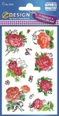 Naklejki papierowe. Premium Róże (57876)