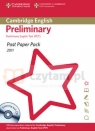 Camb English Preliminary 2011 Exam Papers and Teachers' Booklet with Audio CD Corporate Author Cambridge ESOL
