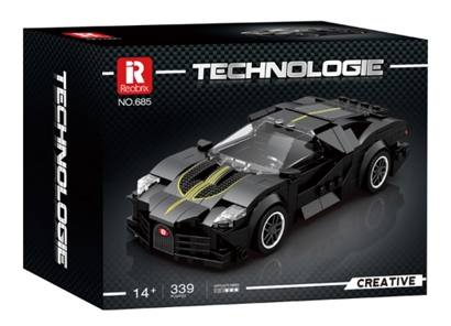 Reobrix, Klocki La Voiture Noire, 339 elementów