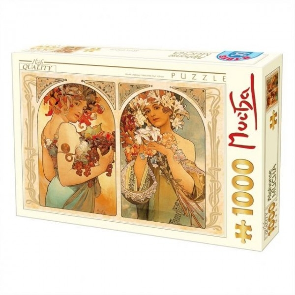 Puzzle 1000: Owoc i kwiat, Mucha