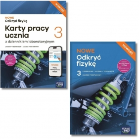 Pakiet Nowe Odkryć fizykę 3. Podręcznik i karty pracy ucznia - Opracowanie zbiorowe