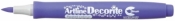 Marker specjalistyczny Artline pastelowy decorite, fioletowy pędzelek końcówka (AR-035 6 4)