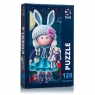  Magiczne puzzle - Lalka z króliczkiem, 120 el.