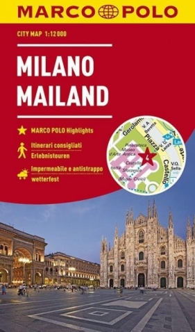 Plan Miasta Marco Polo. Mediolan w.2018 - Praca zbiorowa