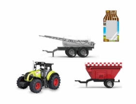 Traktor z maszyną