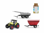 Traktor z maszyną