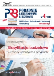 Klasyfikacja budżetowa - zmiany i praktyczne przykłady