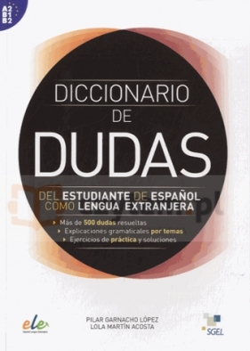 Diccionario de Dudas del Estudiante A2,B1,B2 - Pilar Garnacho López