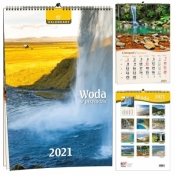 Kalendarz 2021 7 Plansz Woda EV-CORP