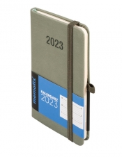 Kalendarz 2023 Vivella Memofix A6 TDW oliwkowy