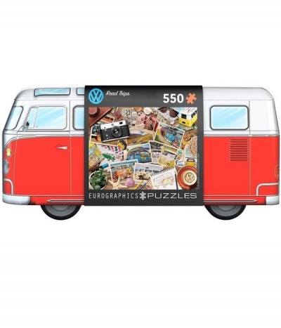 <img src='https://webimage.pl/pics/767/5/d628136655767.jpg' style='height:440px' /> Puzzle 550 TIN VW Bus Road Trips 8551-5576
