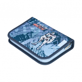 Herlitz, Zestaw Ultralight Plus Techmed: tornister, worek na buty, piórnik rozkładany, piórnik tuba