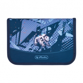 Herlitz, Zestaw Ultralight Plus Techmed: tornister, worek na buty, piórnik rozkładany, piórnik tuba