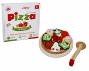 Pizza na rzepy Zabawka drewniana Playme